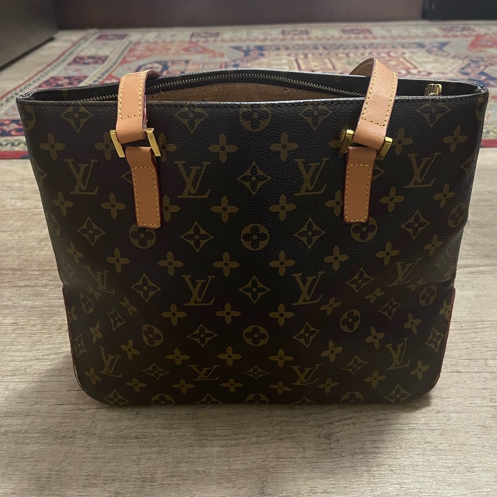 Louis Vuitton cabas piano canvas bag